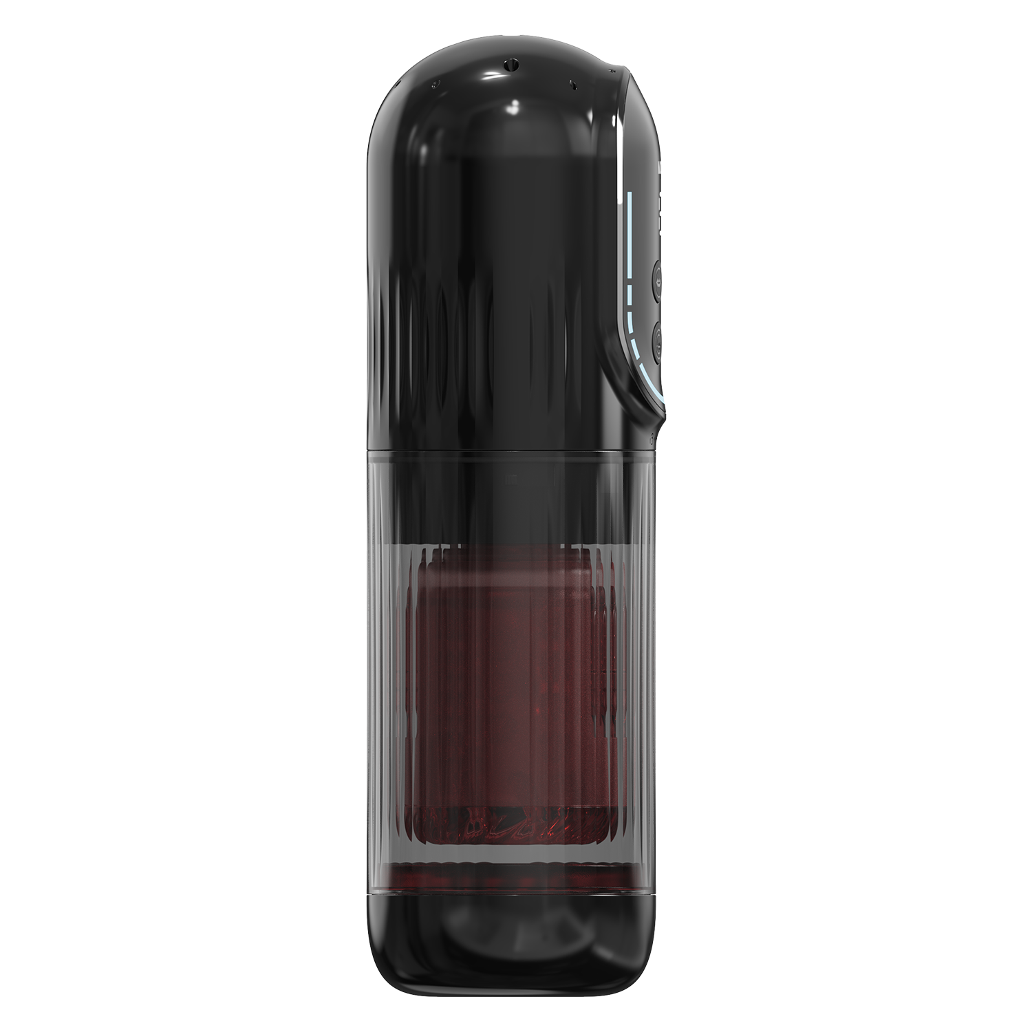Orgastobator 07 Masturbator Schwarz Transparent & Rot – Bild 6