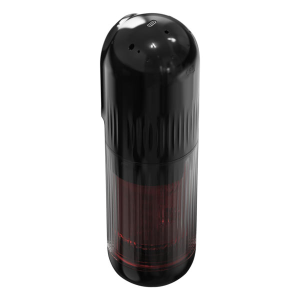 Orgastobator 07 Masturbator Schwarz Transparent & Rot – Bild 8