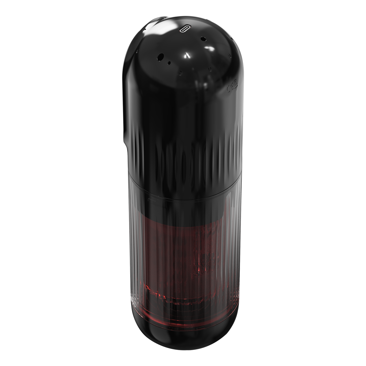 Orgastobator 07 Masturbator Schwarz Transparent & Rot – Bild 8