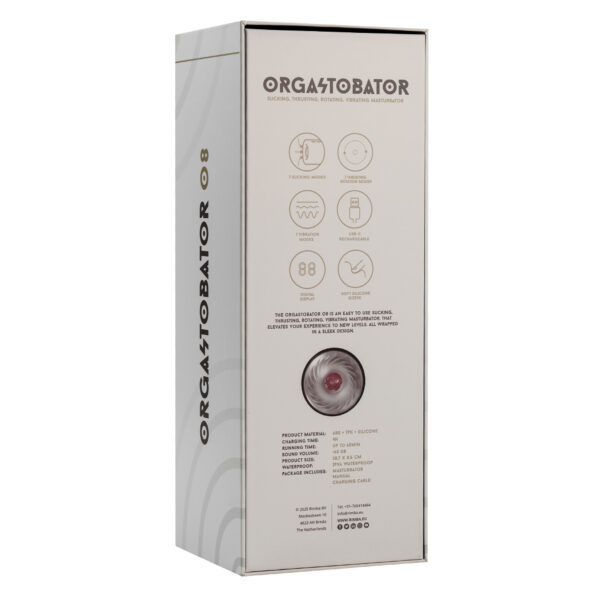 Orgastobator 08 Masturbator Schwarz & Transparent – Bild 9