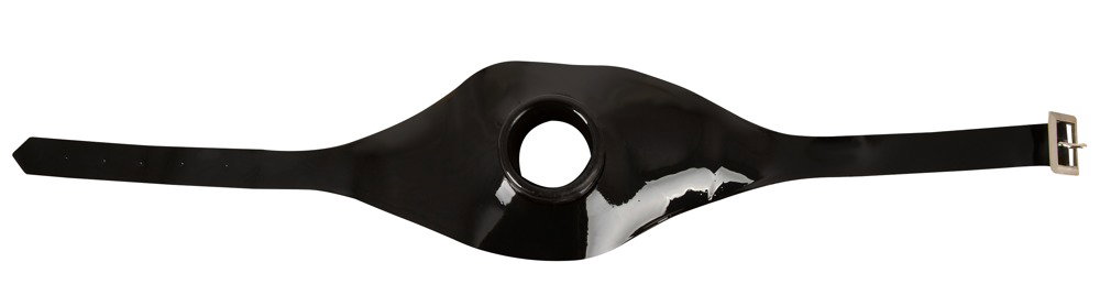 Late X Knebel aus Latex – Bild 4