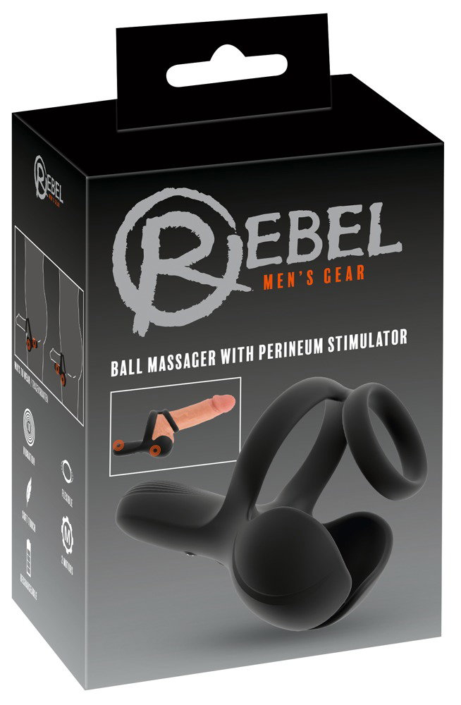 Rebel Ball Massager with Perineum Stimulator