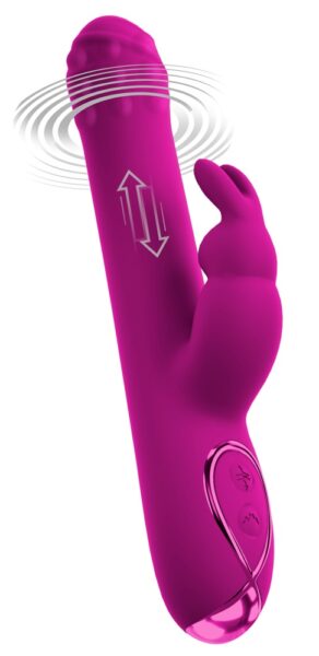 Sweet Smile Rabbit Vibrator with Rotation and Thrust Function – Bild 7