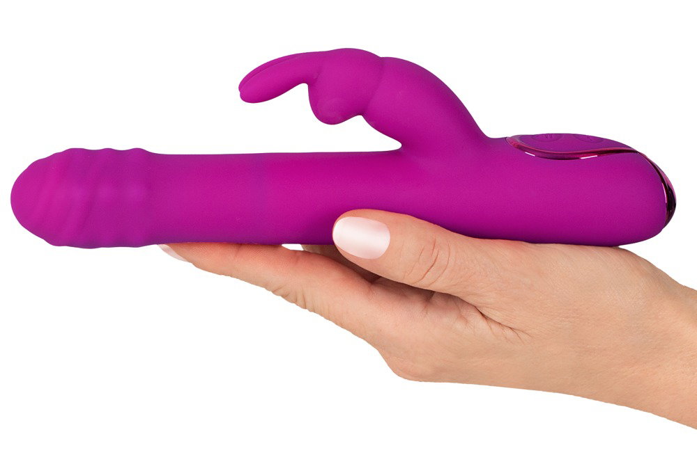 Sweet Smile Rabbit Vibrator with Rotation and Thrust Function – Bild 8