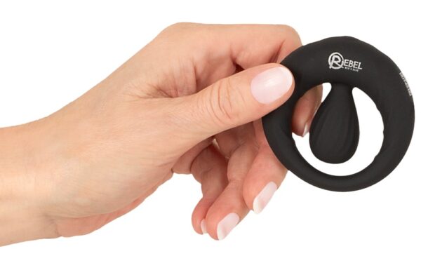 Rebel Cock Ring With A Vibrating Stimulator – Bild 7