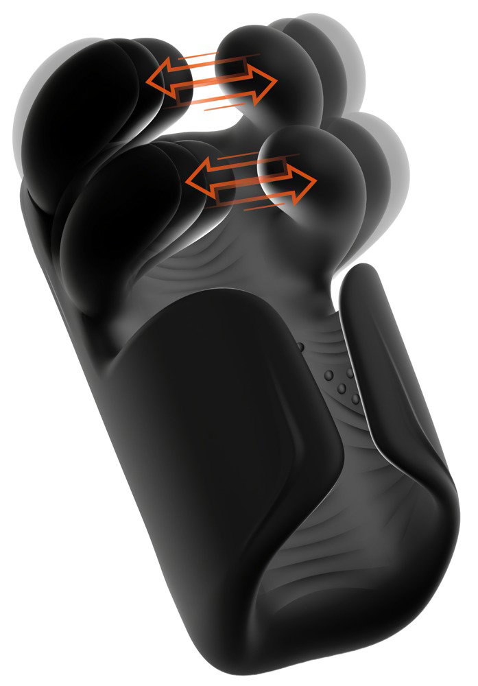Rebel Pulsating & Vibrating Masturbator With Opening & Closing Arms – Bild 6