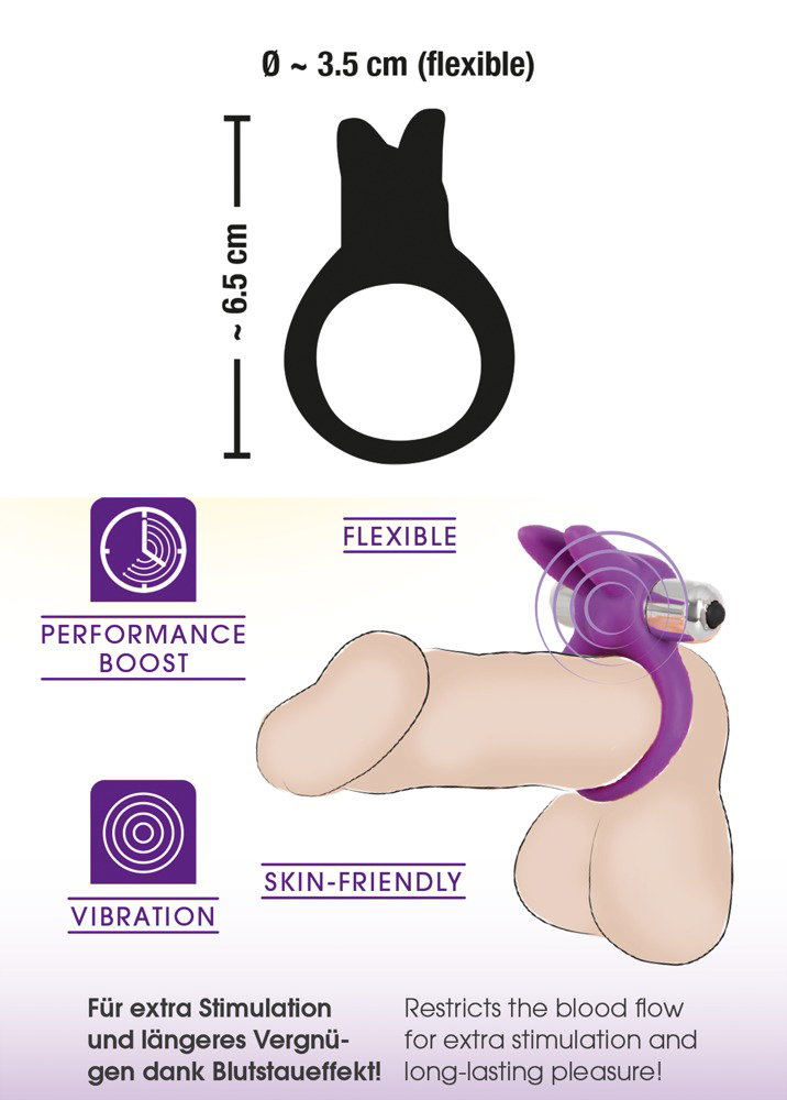 Sweet Smile Vibrating Cock Ring – Bild 7