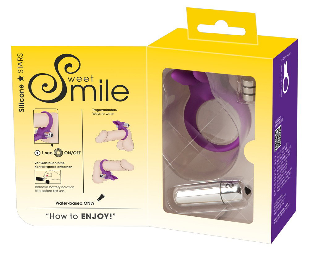 Sweet Smile Vibrating Cock Ring – Bild 8