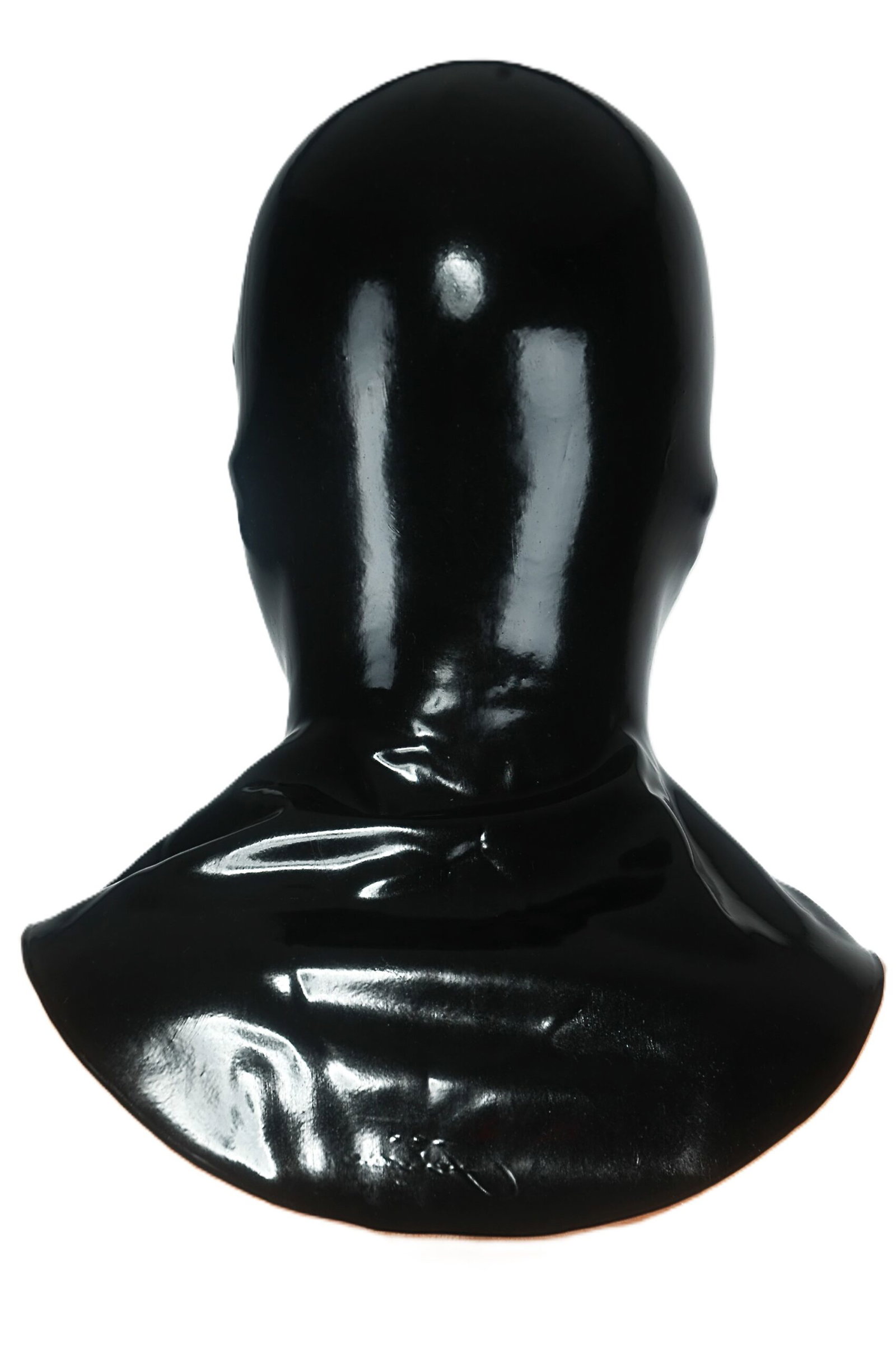 Latex Maske Offen mit Halskrause – Bild 6