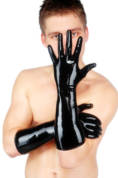 Latex Handschuhe Ellbogen Lang