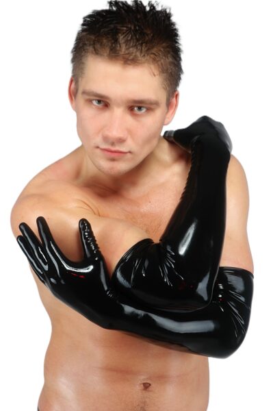 Latex Handschuhe Oberarm Lang