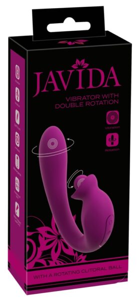 JAVIDA Vibrator With Double Rotation