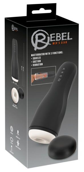 Rebel Masturbator with 3 Functions