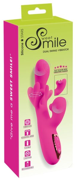 Sweet Smile Dual Swing Vibrator