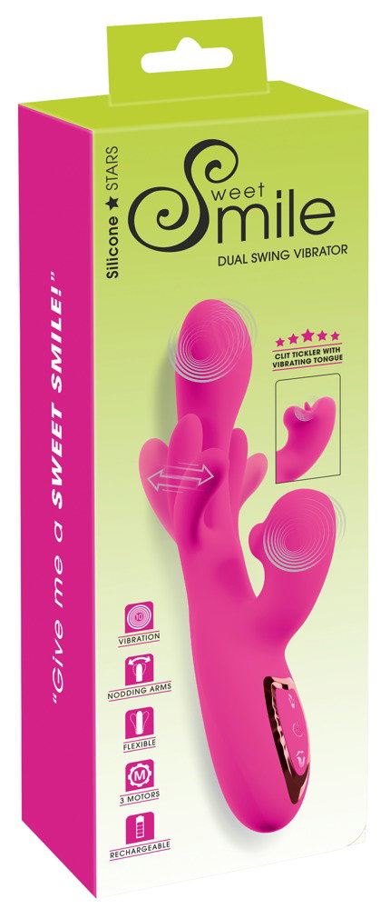 Sweet Smile Dual Swing Vibrator