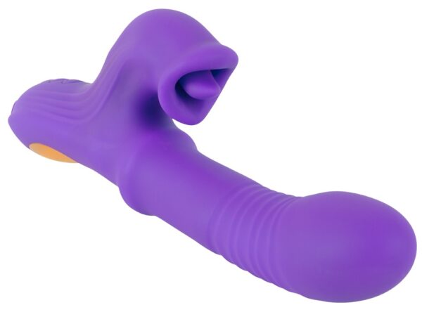 Sweet Smile Thrusting Vibrator with a Moving Ring – Bild 8