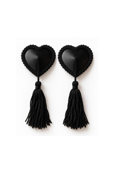 Chilirose Nipple Covers CR4897 schwarz – Bild 3