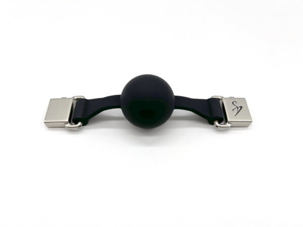 Black Swan Ball Gag 40 mm Full Schwarz