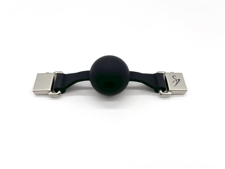 Black Swan Ball Gag 40 mm Full Schwarz