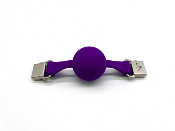 Black Swan Ball Gag 40 mm Full Rot – Bild 5