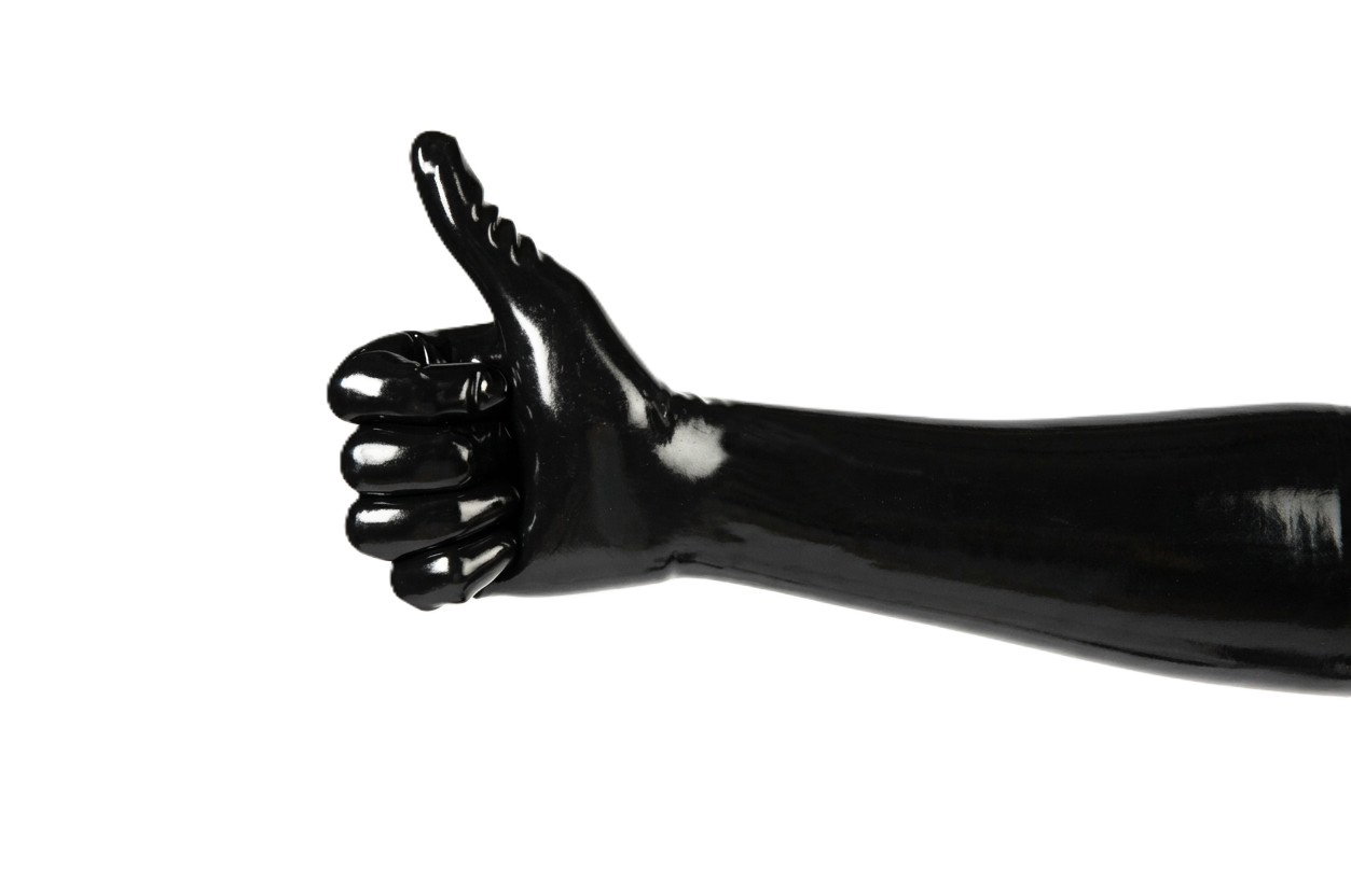 Latex Handschuhe Kurz – Bild 2
