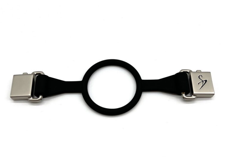 Black Swan Gag Ring 40 mm Schwarz