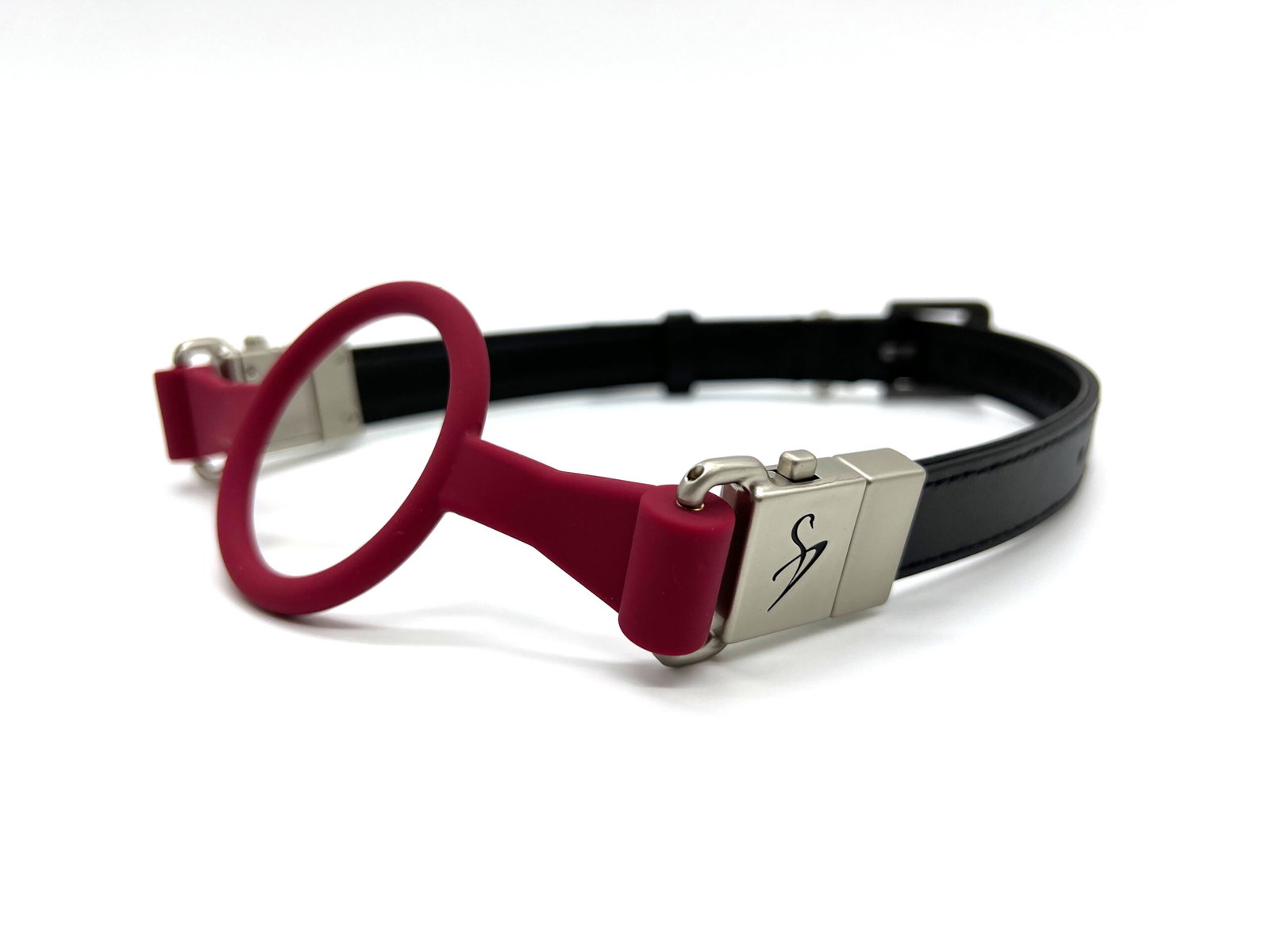 Black Swan Gag Ring 40 mm Rot – Bild 6