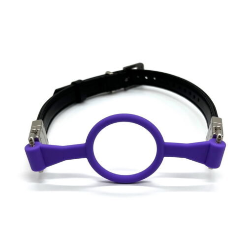 Black Swan Gag Ring 40 mm Violett – Bild 3