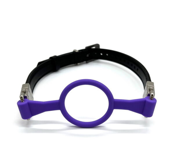 Black Swan Gag Ring 40 mm Violett – Bild 3