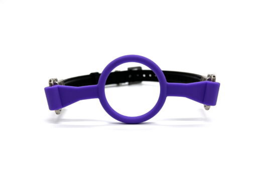 Black Swan Gag Ring 40 mm Violett – Bild 6
