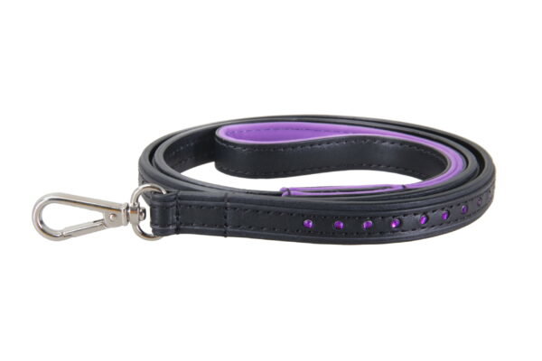 Black Swan Leine Black Purple – Bild 4