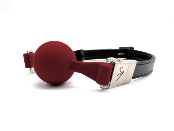 Alternative view of Black Swan Ball Gag 45 mm Full Rot