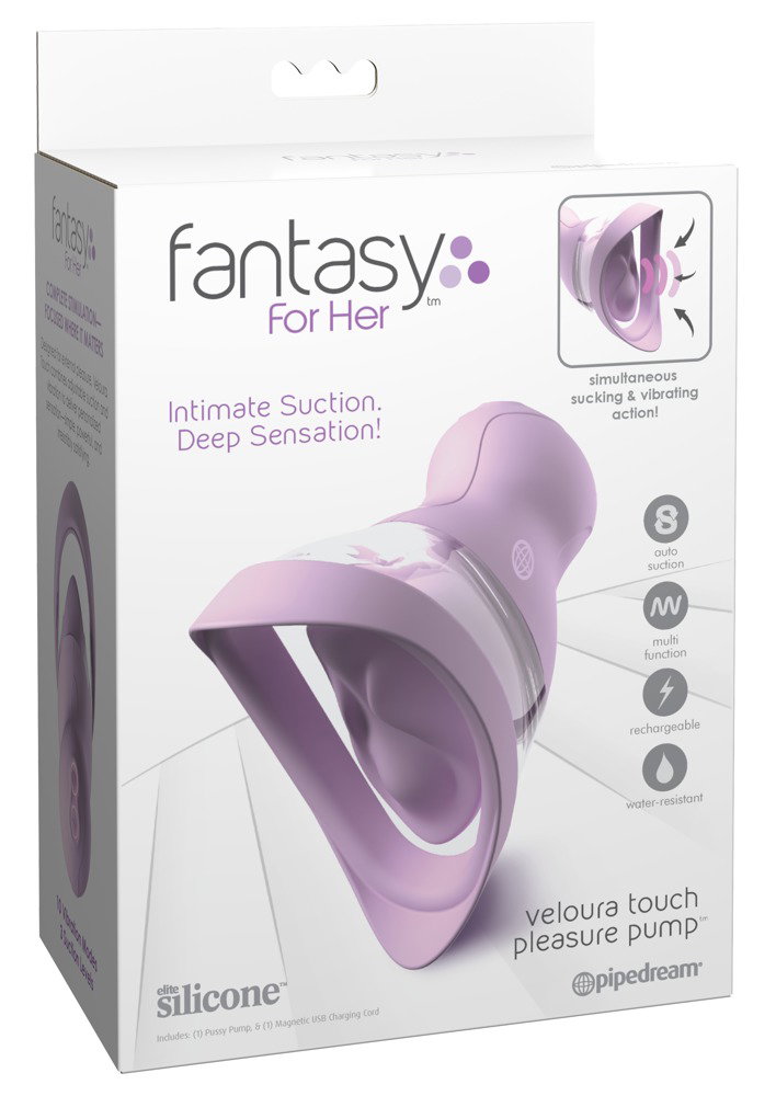 Fantasy For Her Veloura Touch Pleasure Pump