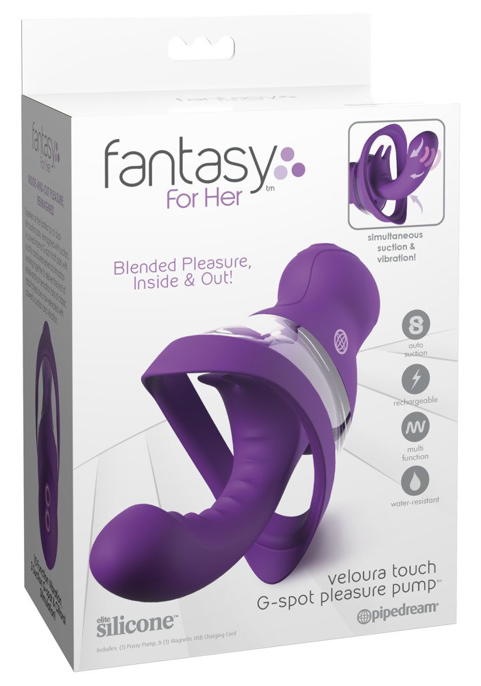 Fantasy For Her Veloura Touch G-spot Pleasure Pump