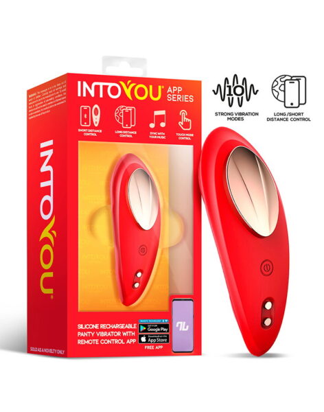 INTOYOU PANTY VIBRATOR ROT – Bild 5