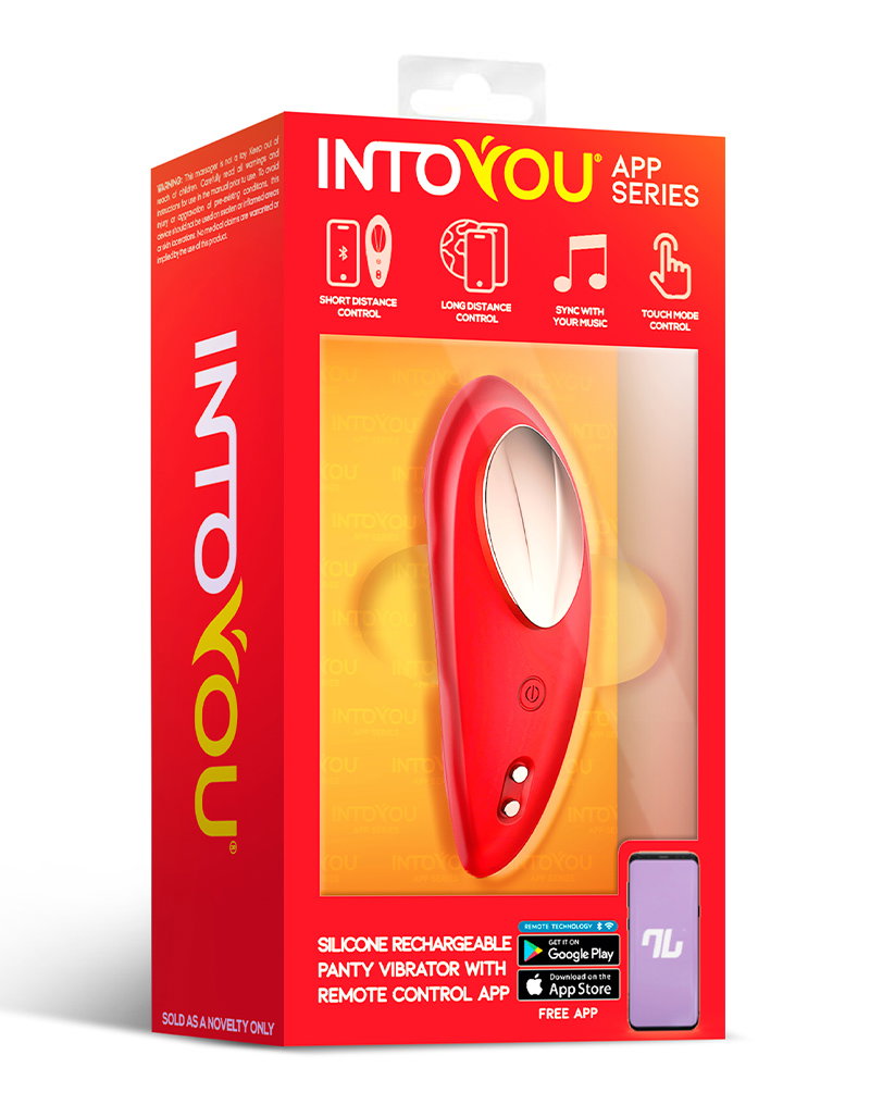 INTOYOU PANTY VIBRATOR ROT – Bild 2