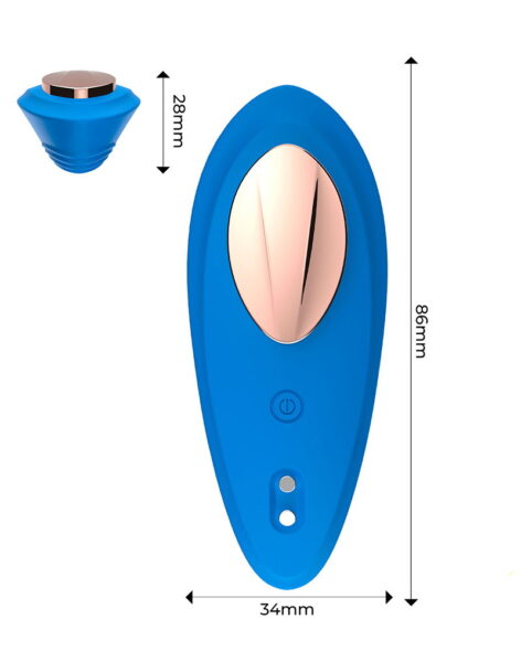 INTOYOU PANTY VIBRATOR BLAU – Bild 5