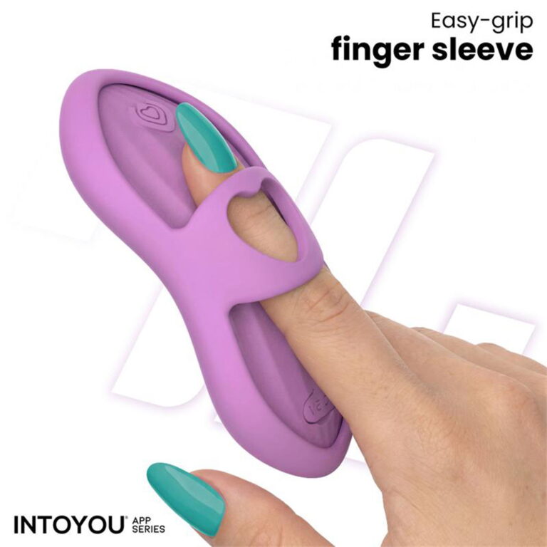 INTOYOU LAIA BEHEIZBARER FINGERVIBRATOR MIT APP STEUERUNG LILA