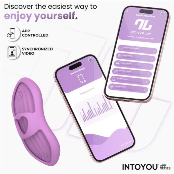 INTOYOU LAIA BEHEIZBARER FINGERVIBRATOR MIT APP STEUERUNG LILA – Bild 5