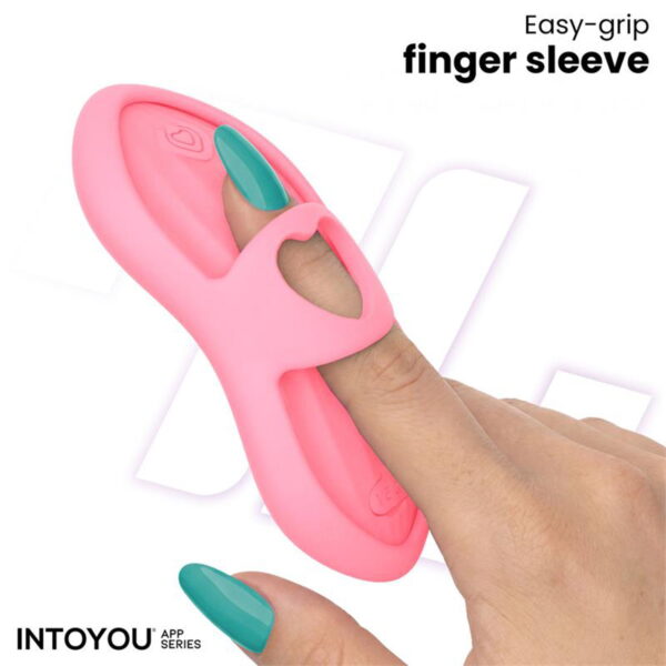 INTOYOU LAIA BEHEIZBARER FINGERVIBRATOR MIT APP STEUERUNG PINK