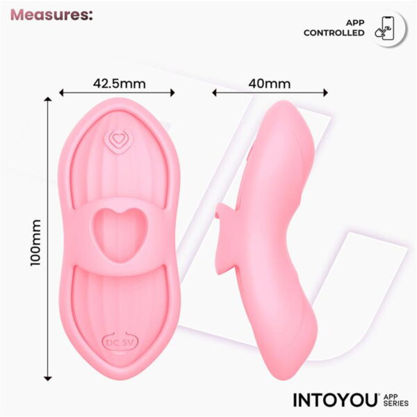 INTOYOU LAIA BEHEIZBARER FINGERVIBRATOR MIT APP STEUERUNG PINK – Bild 8