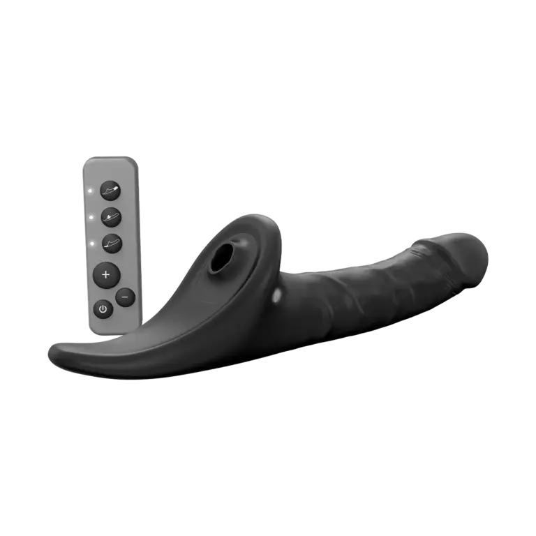 STRAP ON ME MULTI ORGASM REALISTIC DILDO BLACK M