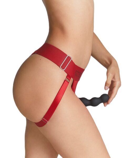 STRAP ON ME Unique Lingerie Harness Rot – Bild 2