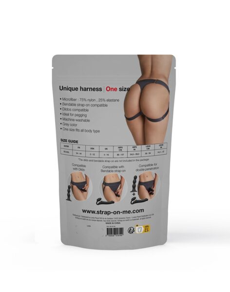 Strap on me Unique Lingerie Harness Grau – Bild 7