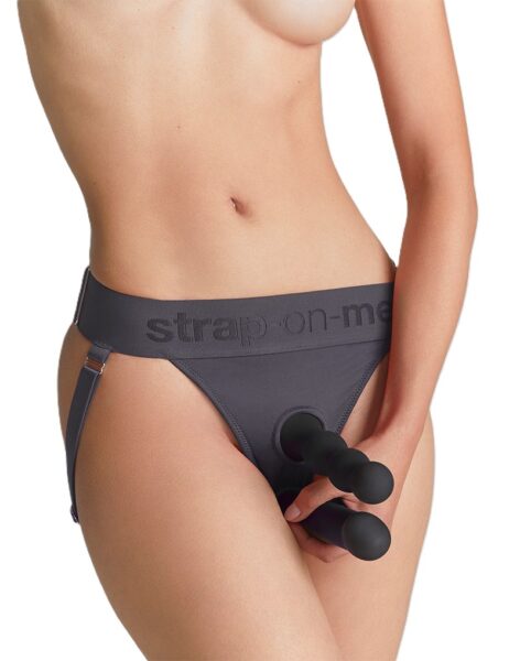 Strap on me Unique Lingerie Harness Grau