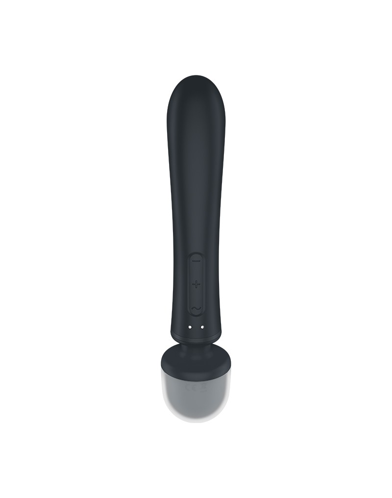 SATISFYER TRIPLE LOVER 2 IN 1 MASSAGESTAB RABBIT VIBRATOR SCHWARZ – Bild 7