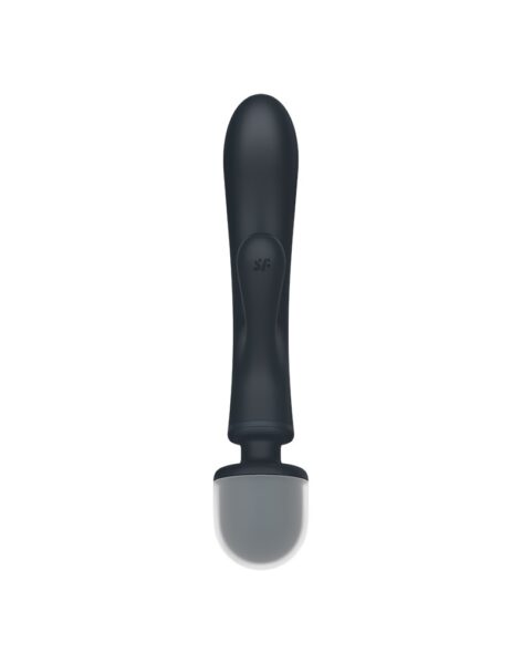SATISFYER TRIPLE LOVER 2 IN 1 MASSAGESTAB RABBIT VIBRATOR SCHWARZ – Bild 5
