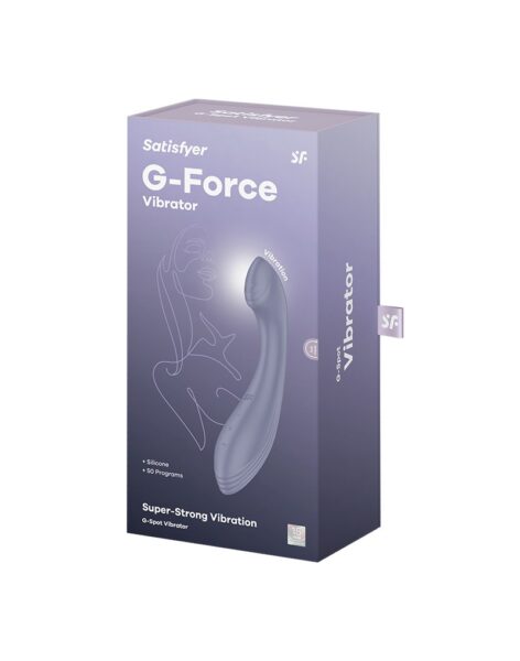 Alternative view of SATISFYER G-FORCE G-SPOT VIBRATOR LILA