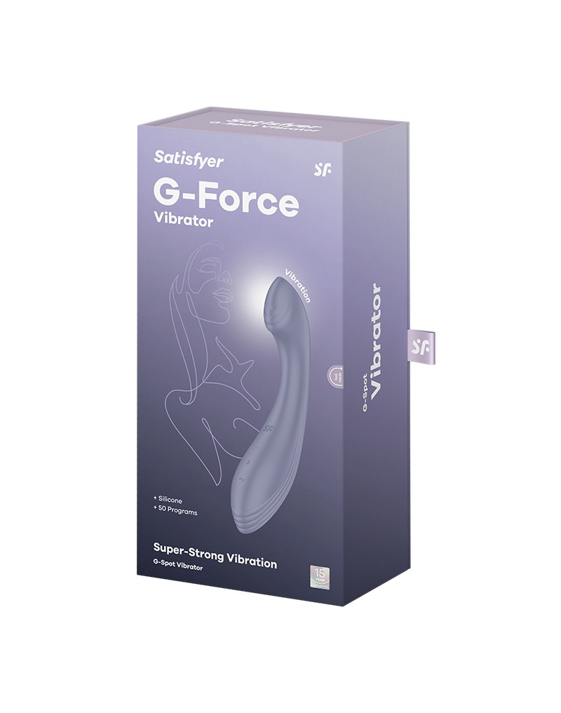 SATISFYER G-FORCE G-SPOT VIBRATOR LILA – Bild 2