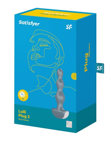 Alternative view of SATISFYER LOLLI PLUG 2 GRAU